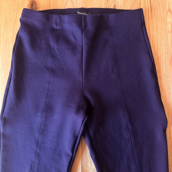 Franne Golde Perfect Ponte Slim Pant in Black Size M - Picture 6 of 10